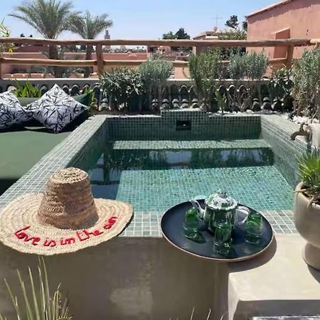 Riad Ptit Kech, Bassin Terrasse - Petits Dejeuners 마라케시 외부 사진