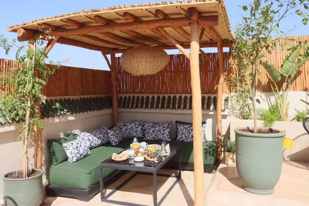 Riad Ptit Kech, Bassin Terrasse - Petits Dejeuners 마라케시 외부 사진